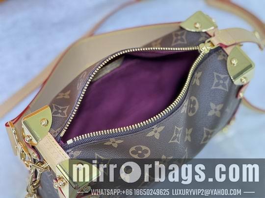 1:1 Louis Vuitton Bags side trunk pm M46358 21x14x6cm cs
