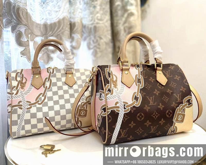 1:1 Louis Vuitton Bags Speedy M40473 25x19x15cm zy