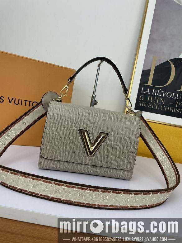 1:1 Louis Vuitton Bags WW221195灰 23X17X9.5