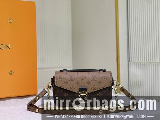 1:1 Louis Vuitton Bags M46279老花 黄花21.5x6x13.5cm cs