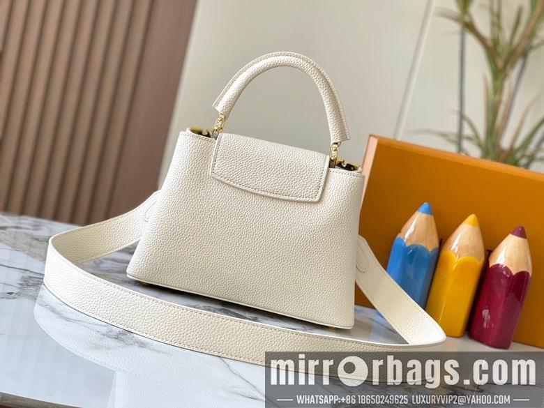 1:1 Louis Vuitton Bags Capucines M23766 27x18x9cm ss