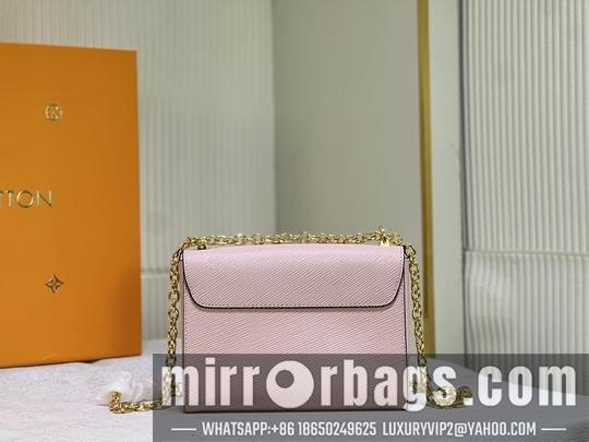 1:1 Louis Vuitton Bags Twist Denim 50273 50272 23x17x10cm cs