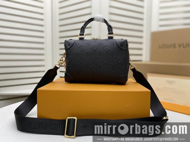 1:1 Louis Vuitton Bags Petite Malle Souple M45571 20x14x7.5cm