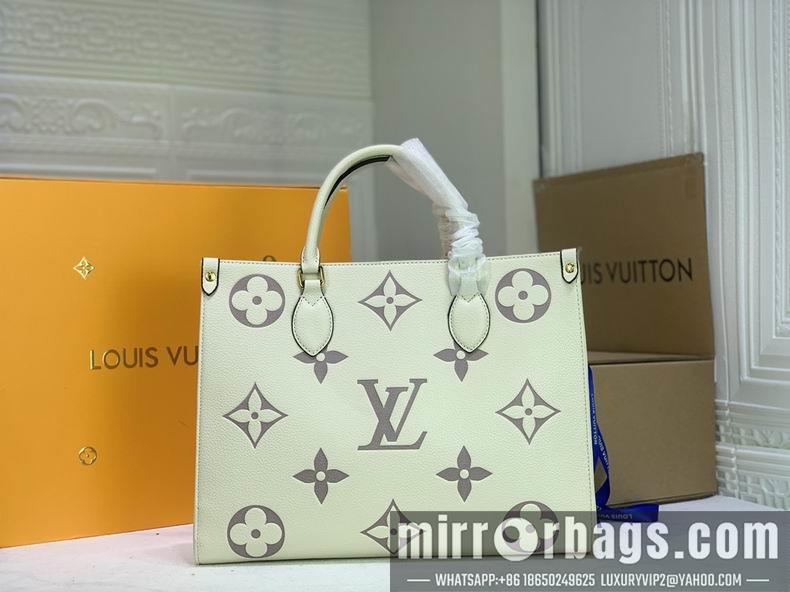 1:1 Louis Vuitton Bags onthego M45494 35x28x15 cm cs