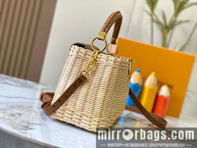 1:1 Louis Vuitton Bags Cap M11618 27x17.3x9cm ss4