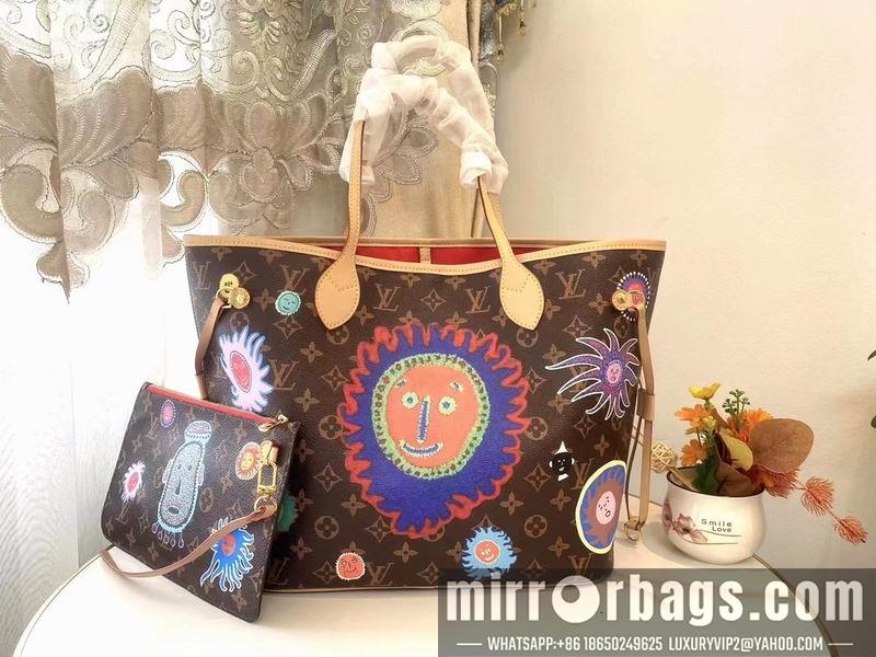 1:1 Louis Vuitton Bags Neverfull M46447 31x28x14cm zy