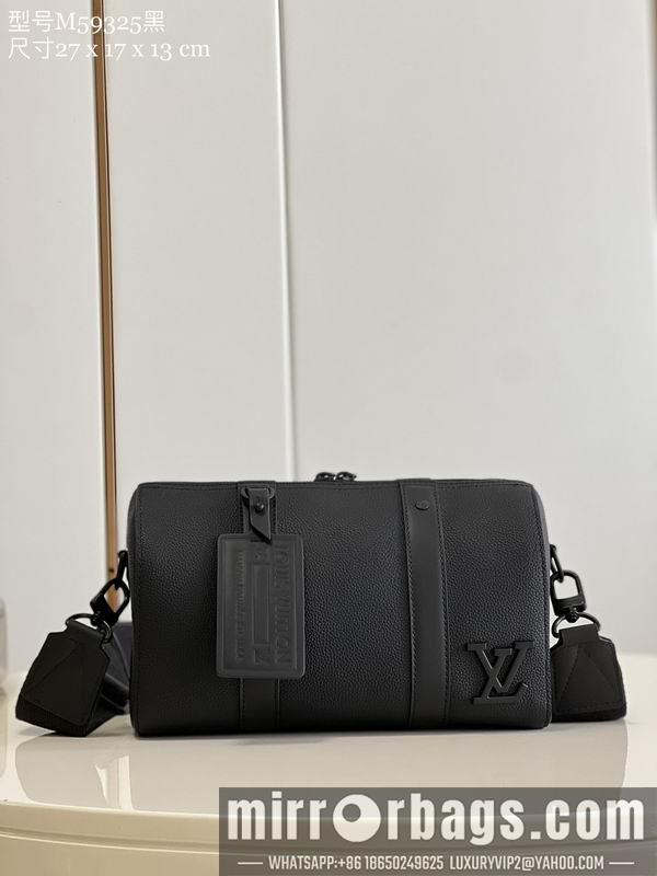 1:1 Louis Vuitton Bags City Keepall M59325黑27x17x13cm CN