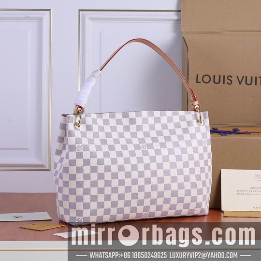 1:1 Louis Vuitton Bags N43701啡格 白格粉N43701 30x9.5x29cm ww