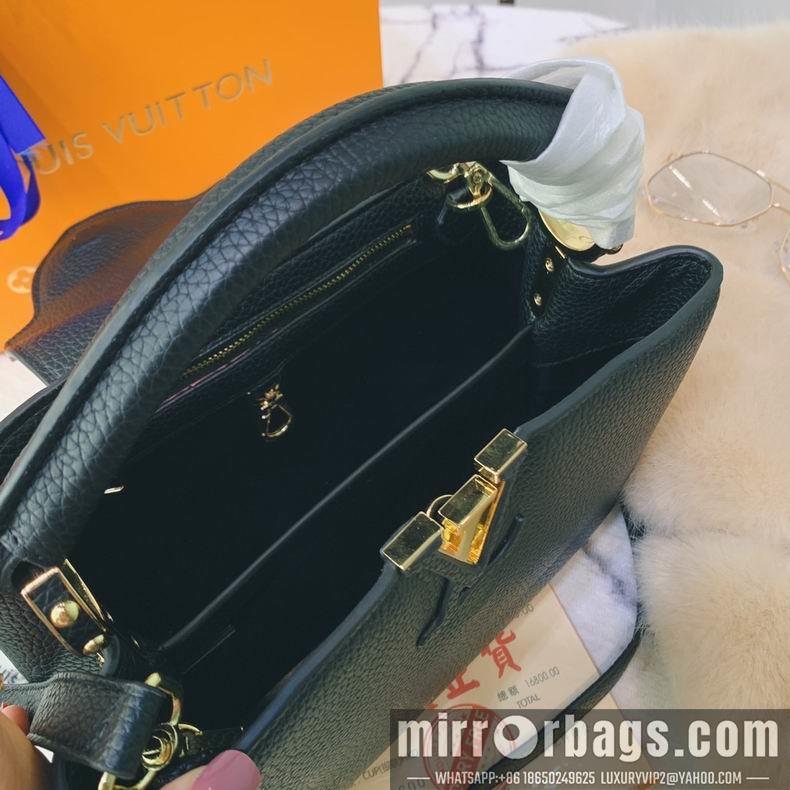 1:1 Louis Vuitton Bags Capucines M48870 M61219 27x18x9 cm cs