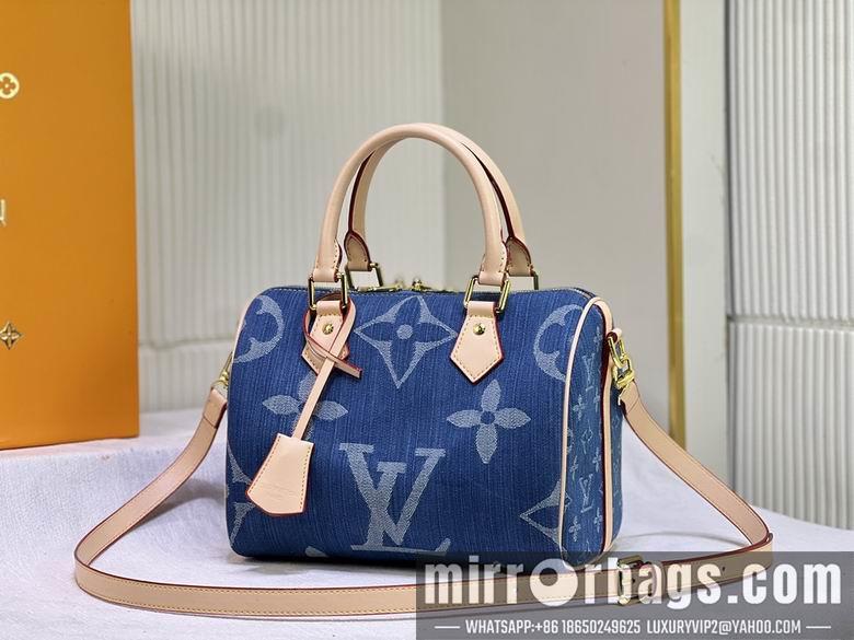 1:1 Louis Vuitton Bags Speedy M40390 25X19X15cm XM 2colour