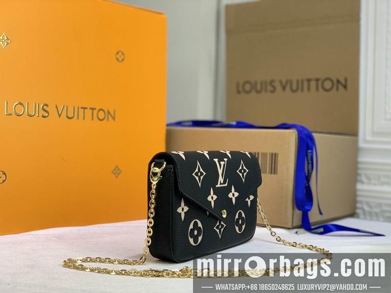 1:1 Louis Vuitton Bags Pochette Metis 61276 21x12x3 cm cs