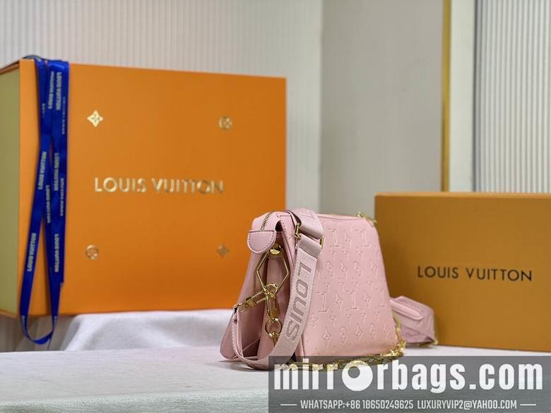 1:1 Louis Vuitton Bags Coussin 57790粉 26X20X12 ss06