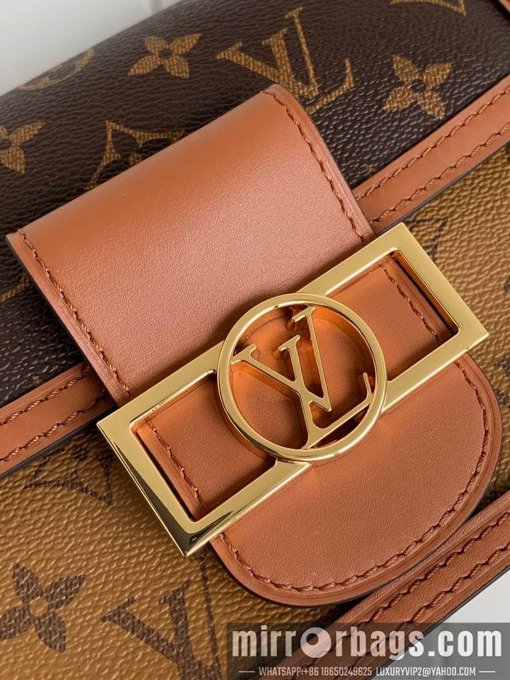 1:1 Louis Vuitton Bags Dauphine M44580 gy