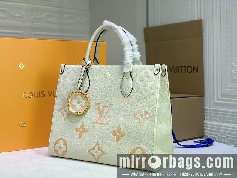 1:1 Louis Vuitton Bags onthego M45717 34x26x13 cm cs