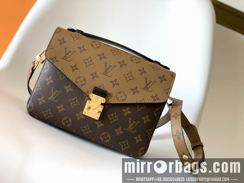 1:1 Louis Vuitton Bags Pochette Metis 邮差包 M44875 25X19X9cm XM