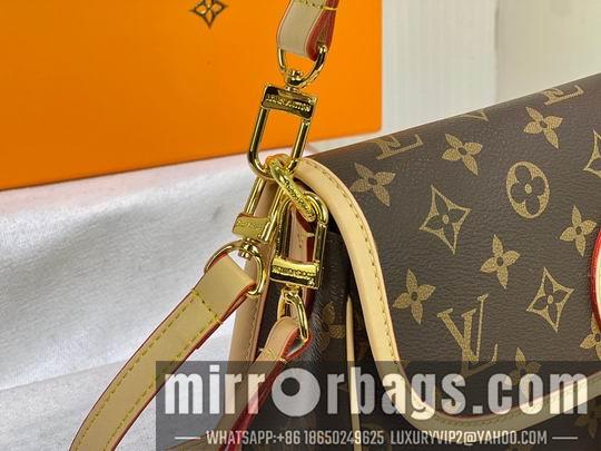 1:1 Louis Vuitton Bags Diane M45985 25x9x15cm cs