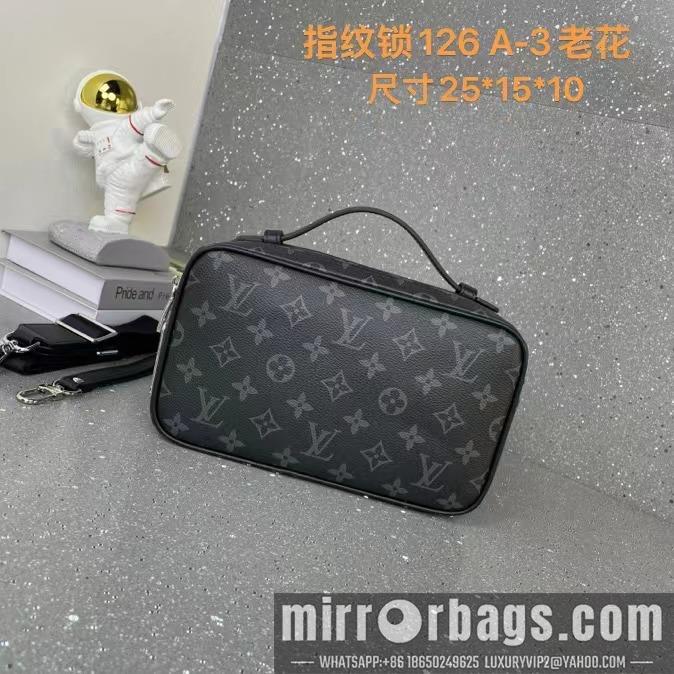 1:1 Louis Vuitton Bags 126-3 25X15X10cm WP 2colour