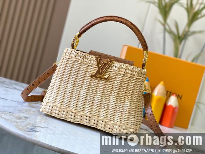1:1 Louis Vuitton Bags Cap M11618 27x17.3x9cm ss4