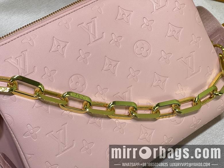 1:1 Louis Vuitton Bags Coussin 57790粉 26X20X12 ss06