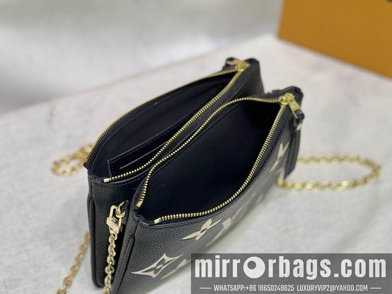 1:1 Louis Vuitton Bags SSM69203黑 20X12.5X3