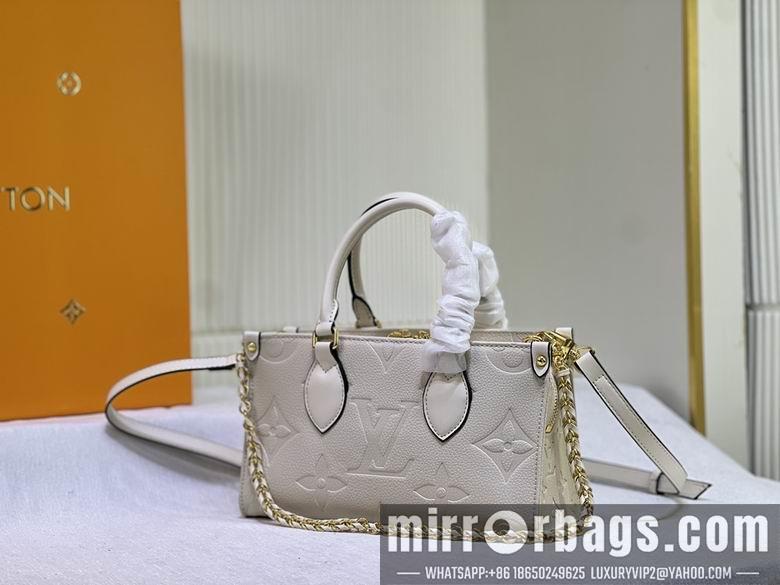 1:1 Louis Vuitton Bags OnTheGo M23640 25x13x10cm ss