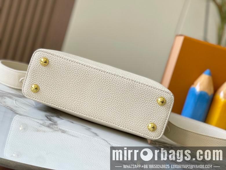 1:1 Louis Vuitton Bags Capucines M23766 27x18x9cm ss