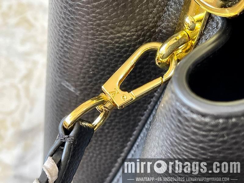 1:1 Louis Vuitton Bags Hatucines M21127黑色编织27x18x9cm ss