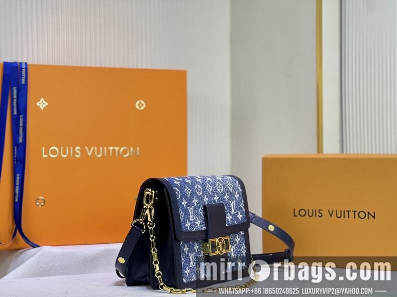 1:1 Louis Vuitton Bags Dauphine M59716，M43599 20x15x9 cm cs