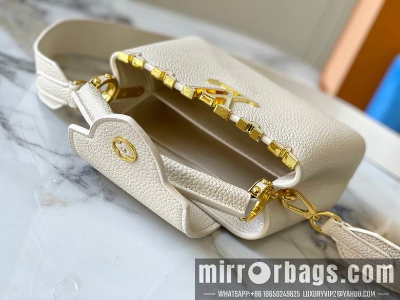 1:1 Louis Vuitton Bags Capucines M23765 21x14x8cm ss