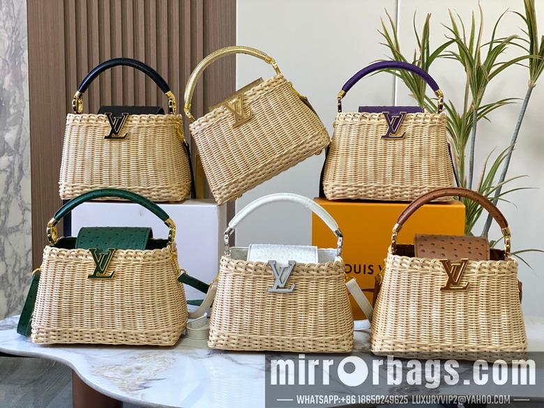 1:1 Louis Vuitton Bags Cap M11619 27x17.3x9cm ss
