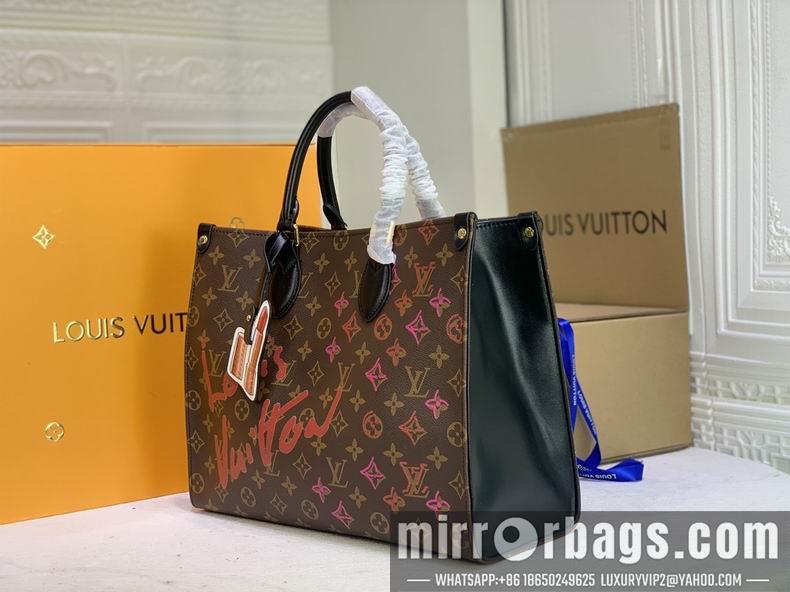 1:1 Louis Vuitton Bags onthego M45888 34x26x15 cm cs