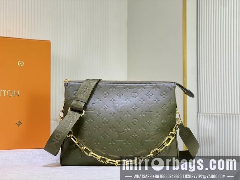 1:1 Louis Vuitton Bags Coussin M57793 M57782墨绿34x24x12cm ss