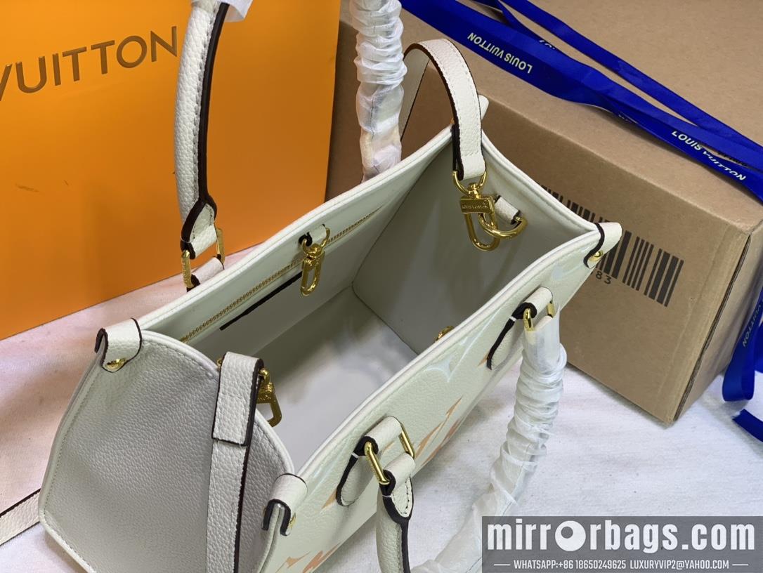 1:1 Louis Vuitton Bags onthego M45659 25x19x11.5 cm cs