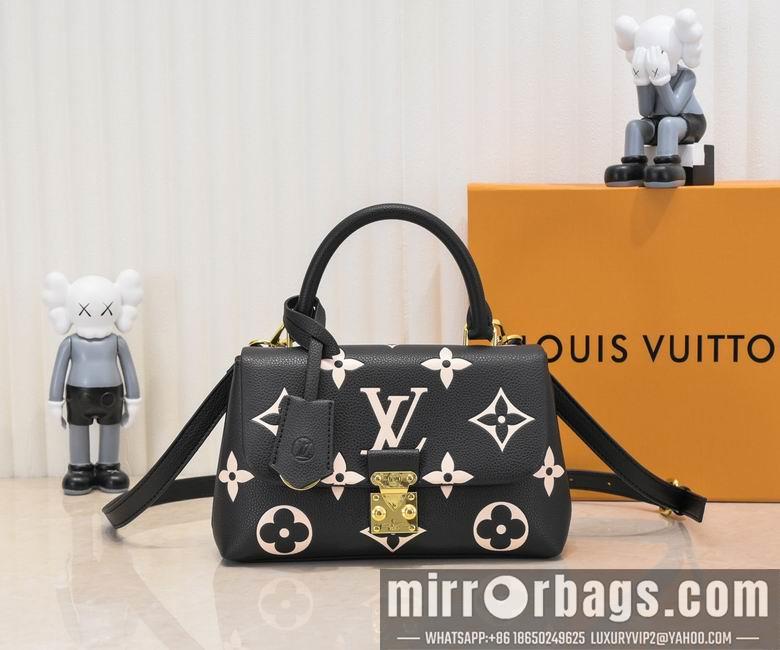 1:1 Louis Vuitton Bags M45976 small 24X17X8.5cm big 30X19.5X11cm YG 2colour