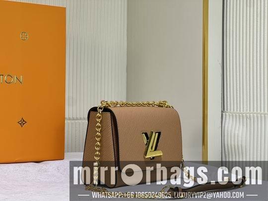 1:1 Louis Vuitton Bags Twist Denim 50273 50272 23x17x10cm cs
