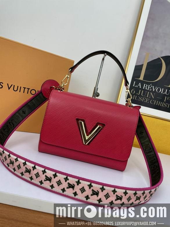 1:1 Louis Vuitton Bags WW221195红 23X17X9.5