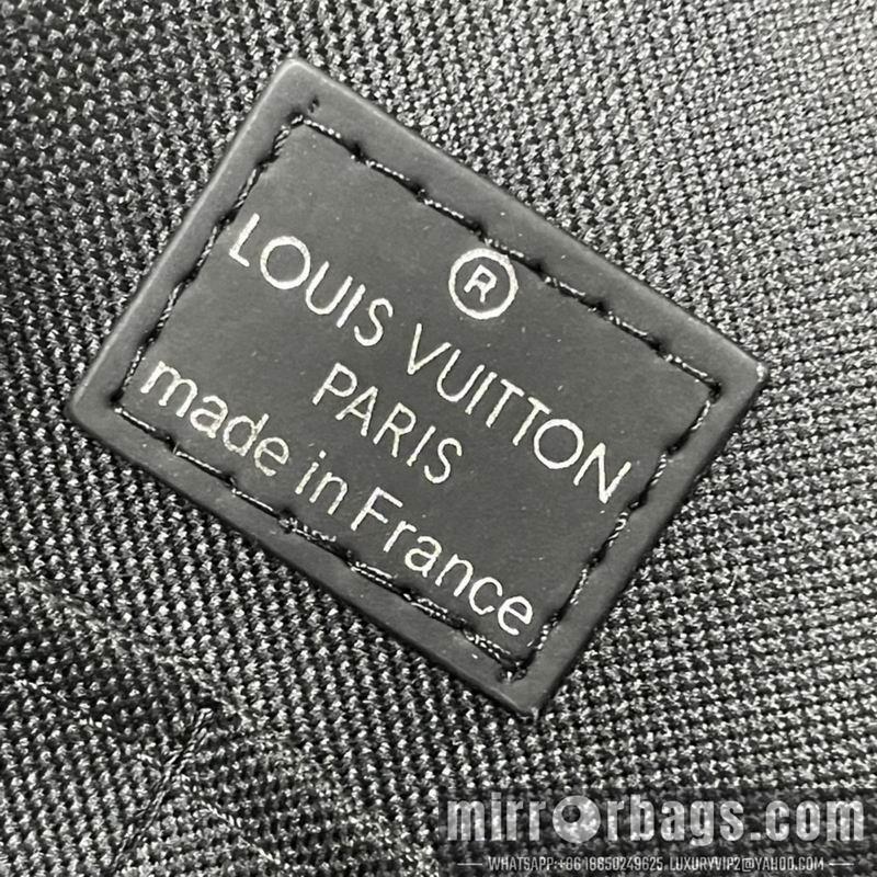 1:1 Louis Vuitton Bags Sac Plat M46452黑花 老花 压花36.5x38x9cm ss