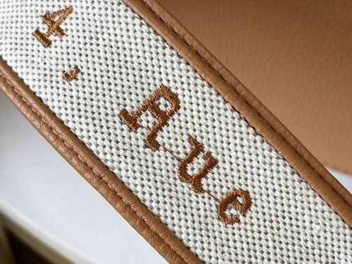 1:1 Louis Vuitton Bags Capucines M59969麻布配浅土黄金扣31.5x20x11cm cs