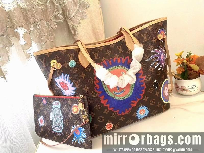 1:1 Louis Vuitton Bags Neverfull M46447 31x28x14cm zy
