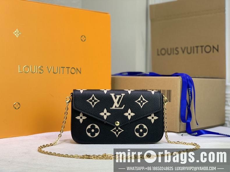 1:1 Louis Vuitton Bags Pochette Metis 61276 21x12x3 cm cs
