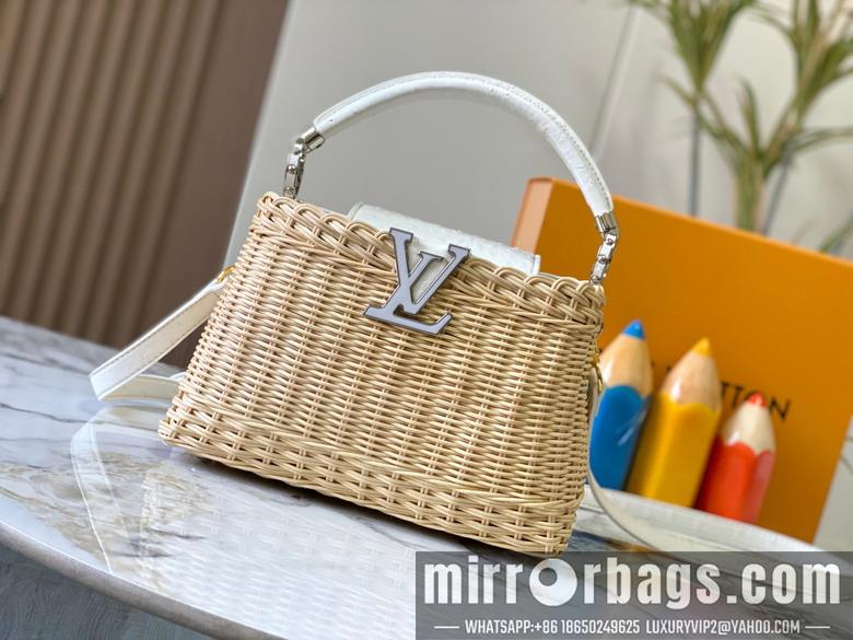 1:1 Louis Vuitton Bags Cap M11618 27x17.3x9cm ss3