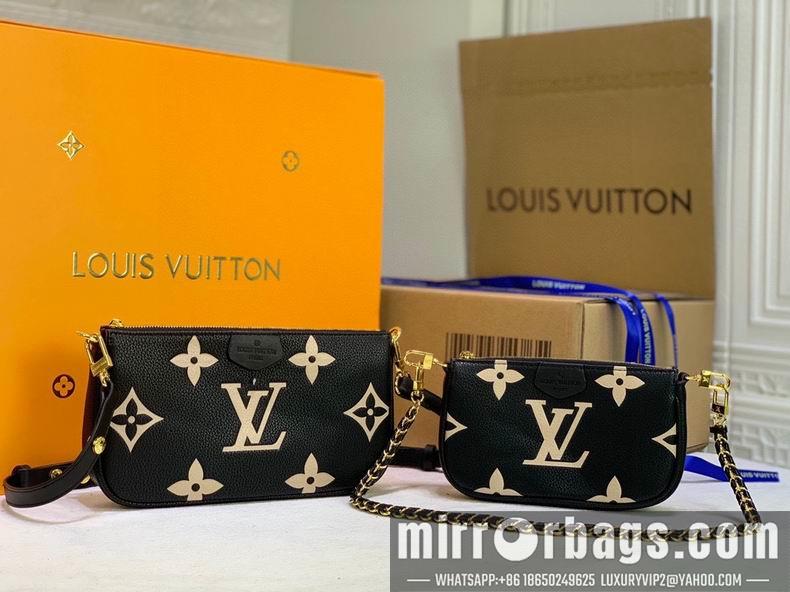 1:1 Louis Vuitton Bags M80447 M45777 L23.5x13x4.5 S18.5x11x4.5 cm cs