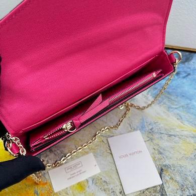 1:1 Louis Vuitton Bags Felicie M61276钻石纹 21x12x3cm  zy