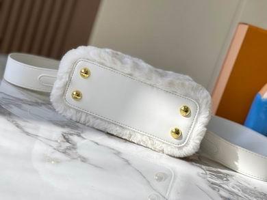 1:1 Louis Vuitton Bags Capucines M22387水貂毛21x14x8cm ss