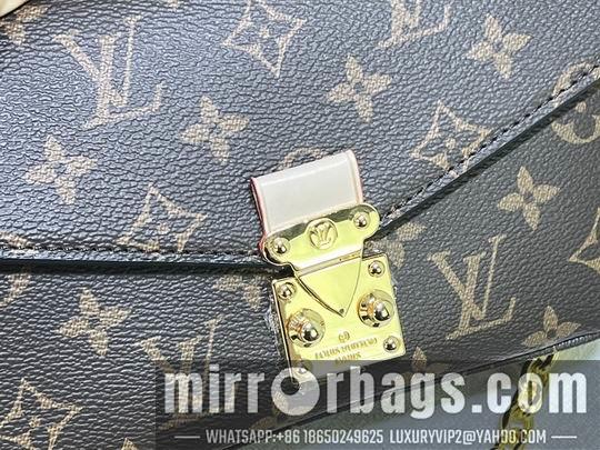 1:1 Louis Vuitton Bags M46279老花 黄花21.5x6x13.5cm cs