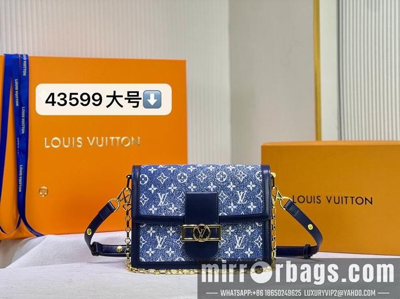 1:1 Louis Vuitton Bags Dauphine M59716，M43599 20x15x9 cm cs