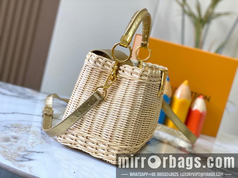 1:1 Louis Vuitton Bags Cap M11618 27x17.3x9cm ss1