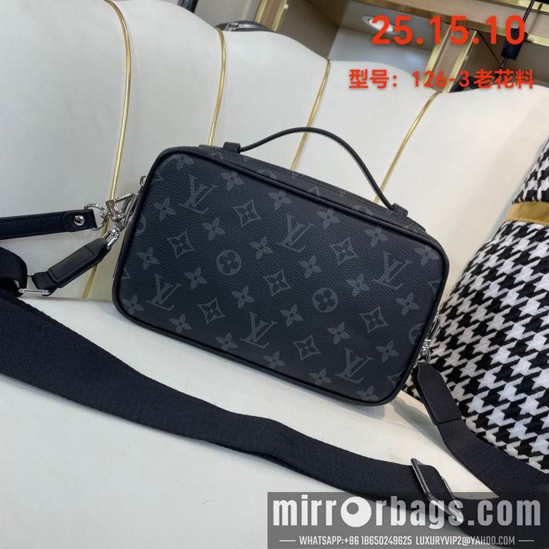 1:1 Louis Vuitton Bags 126-3 25X15X10cm WP 2colour