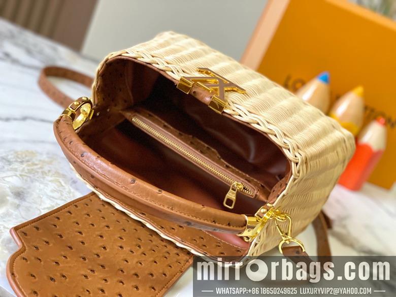1:1 Louis Vuitton Bags Cap M11618 27x17.3x9cm ss4