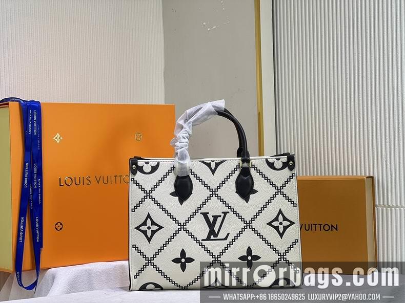 1:1 Louis Vuitton Bags onthego M44925 34x26x13 cm cs